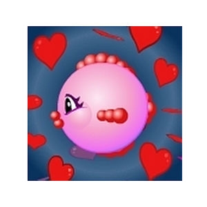 Pink Heart Bubblebaby